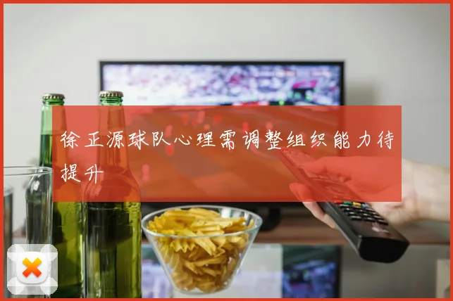徐正源球队心理需调整组织能力待提升