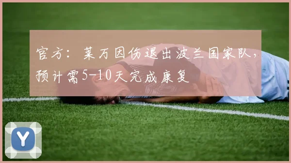 官方：莱万因伤退出波兰国家队，预计需5-10天完成康复
